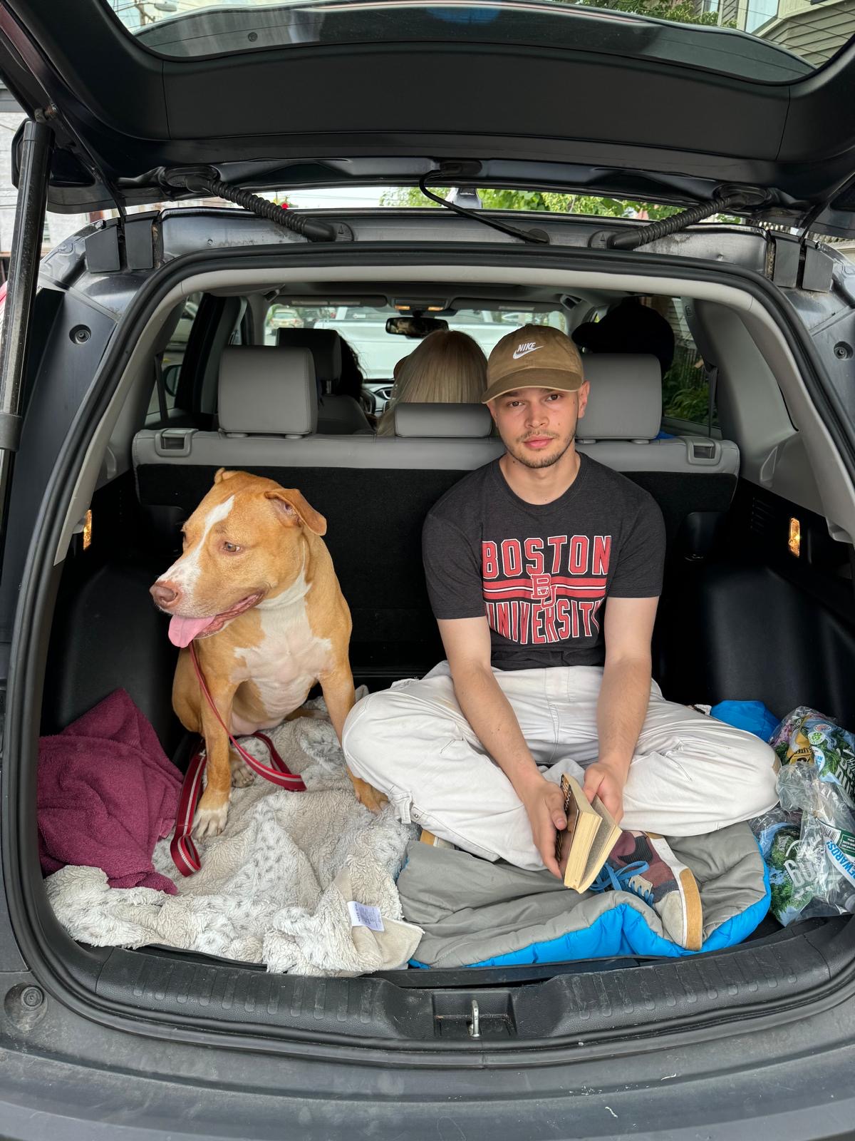 Cris and his Dog