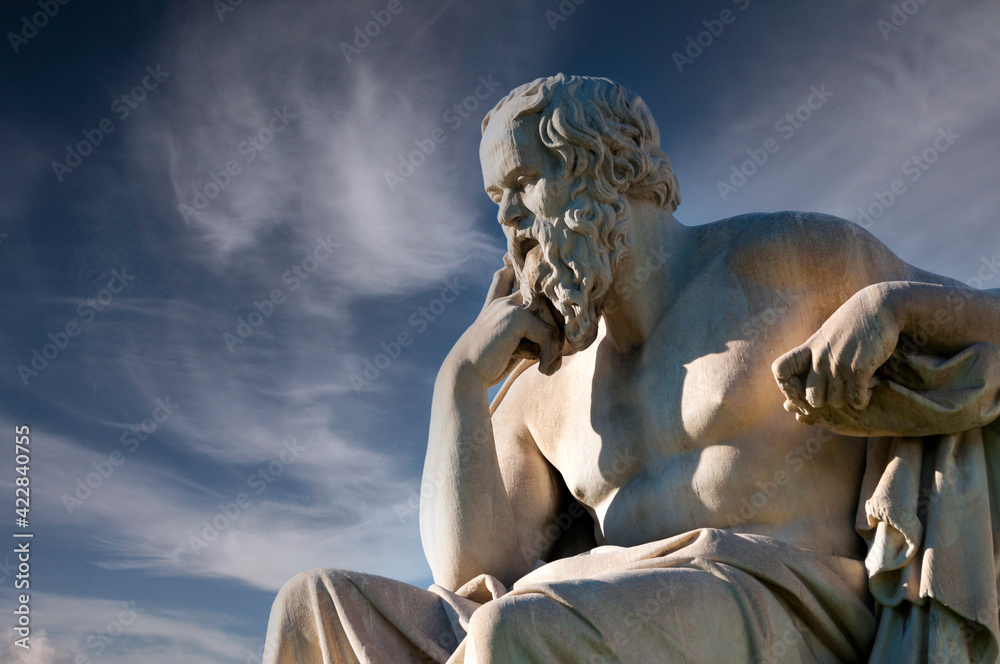 socrates in contemplation