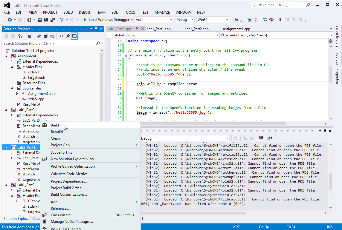 Windows Command Line Compiling