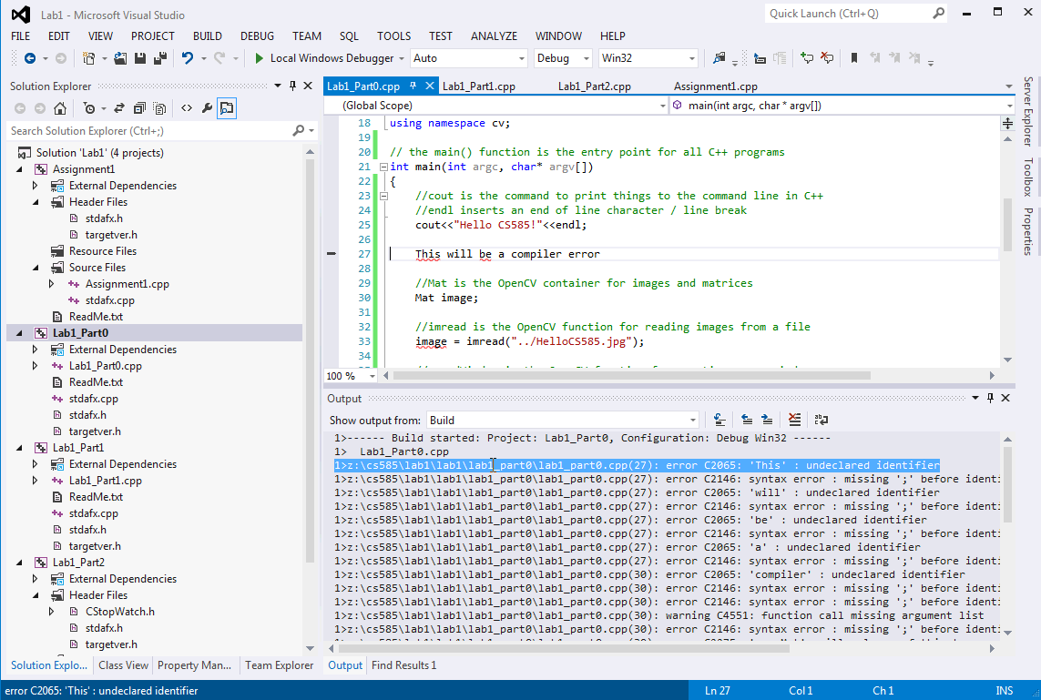 Tutorial: Debug C++ code - Visual Studio (Windows)