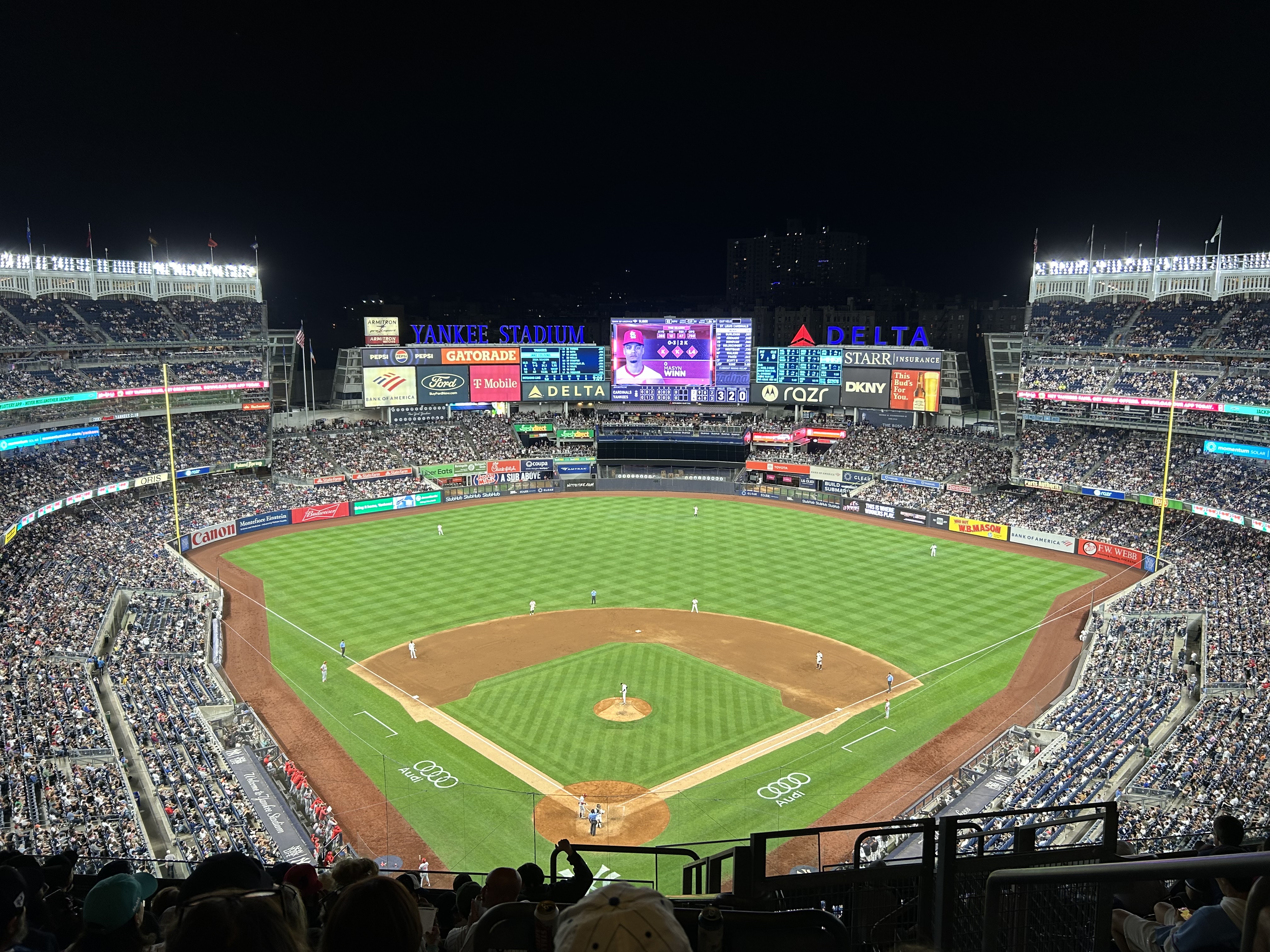 A picture of Yankee Stadium