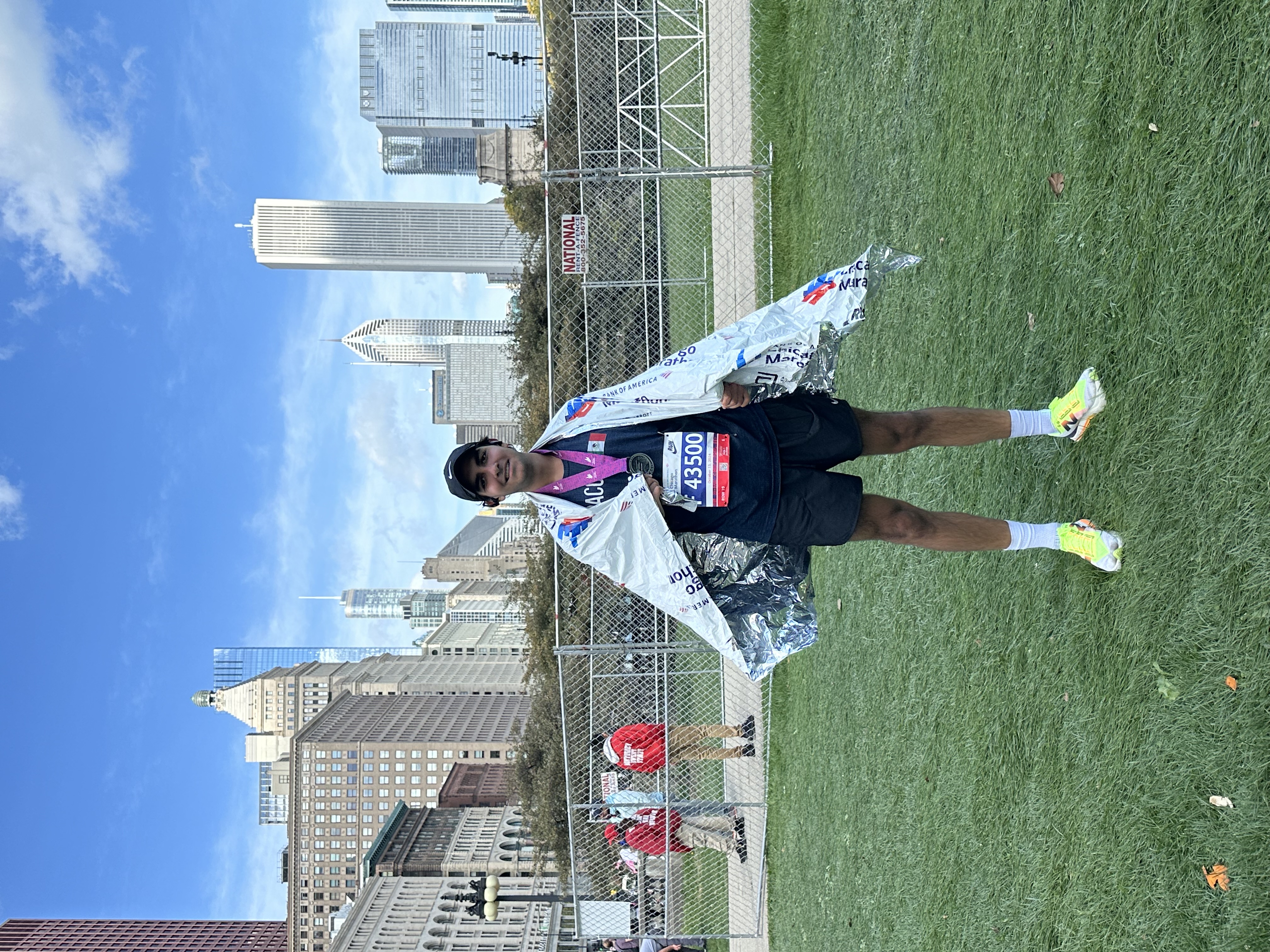 Chicago Marathon Finisher Picture