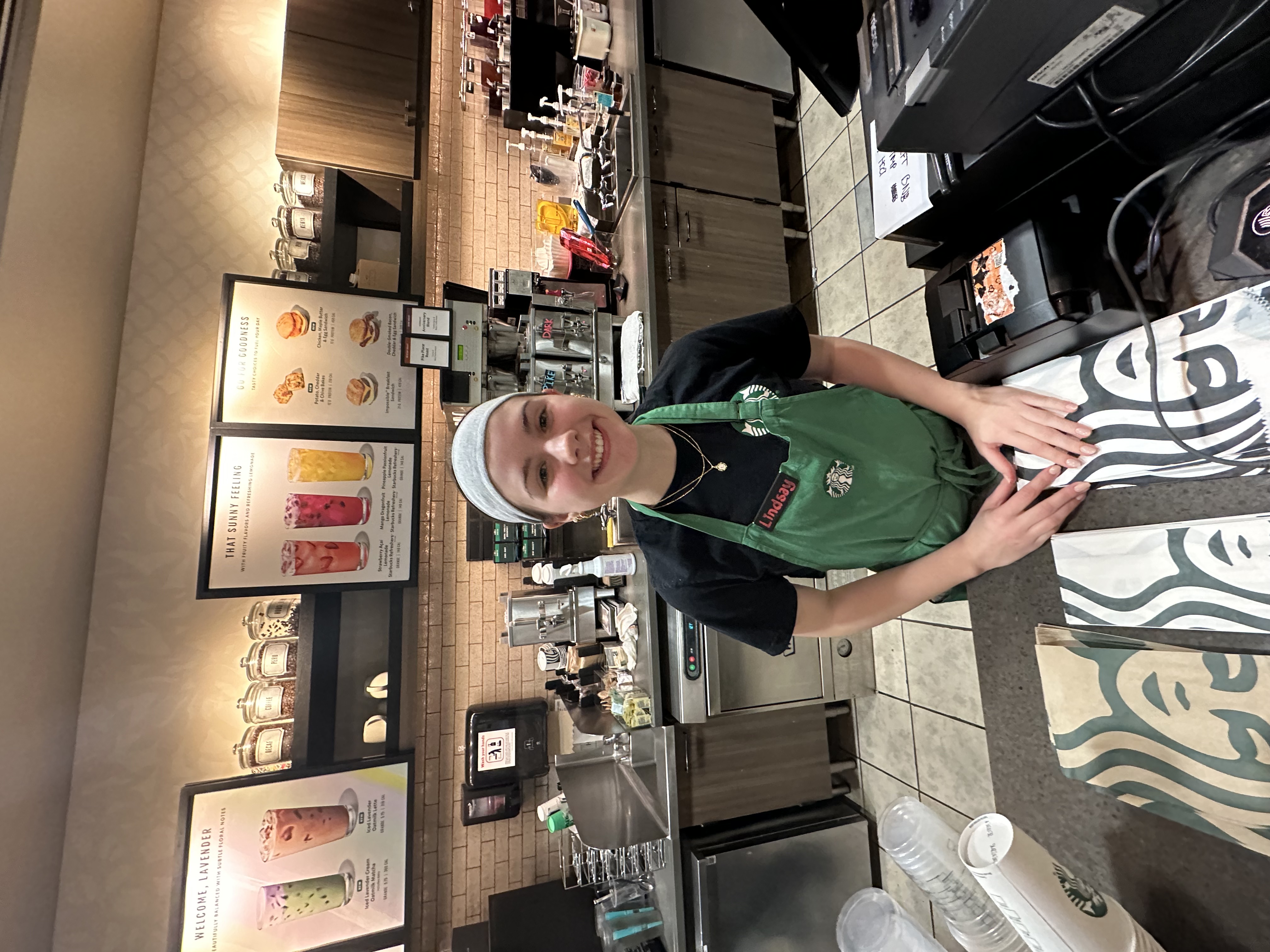 Working at Starbucks