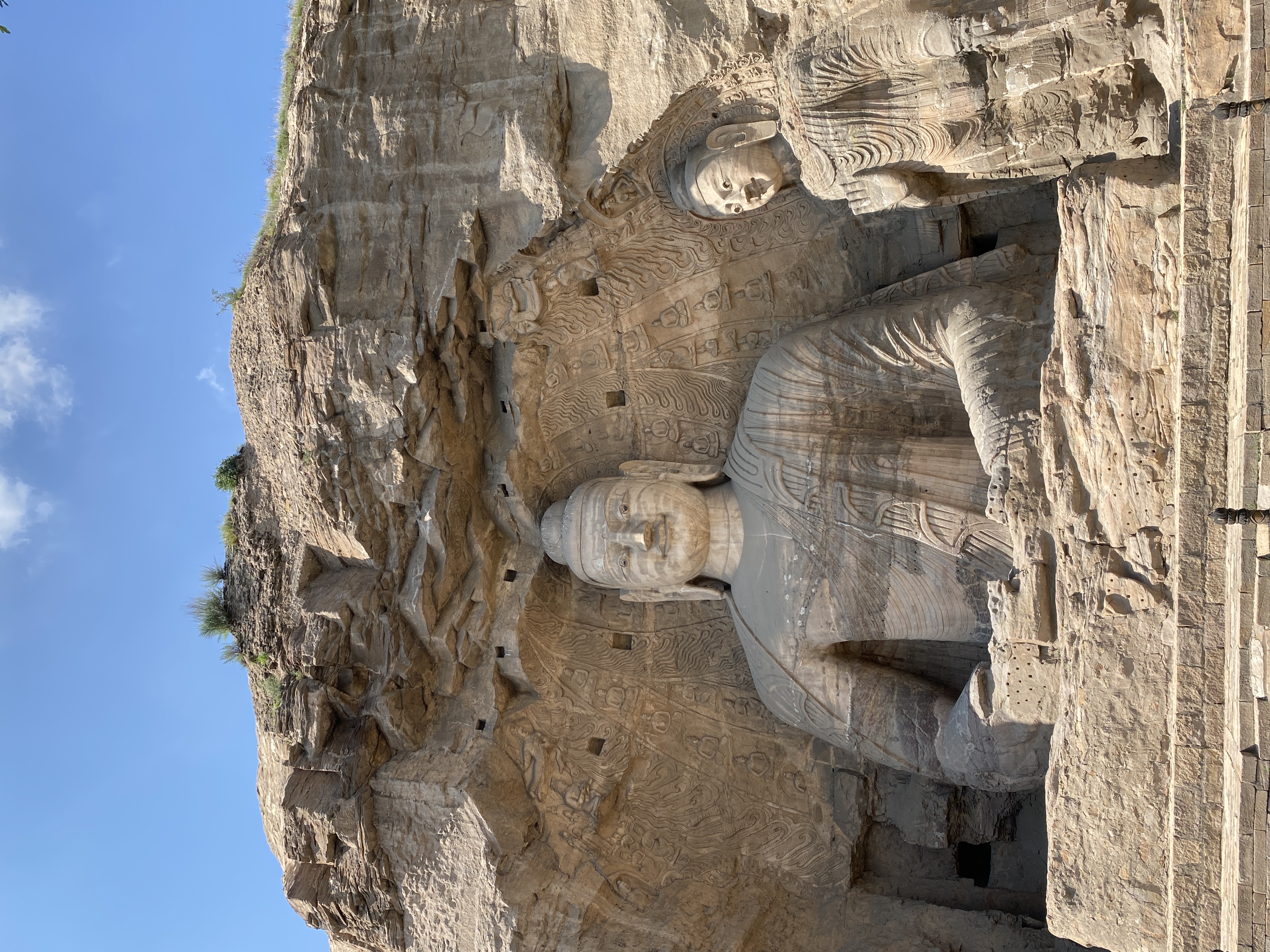 Buddhism grottoes in Shanxi province