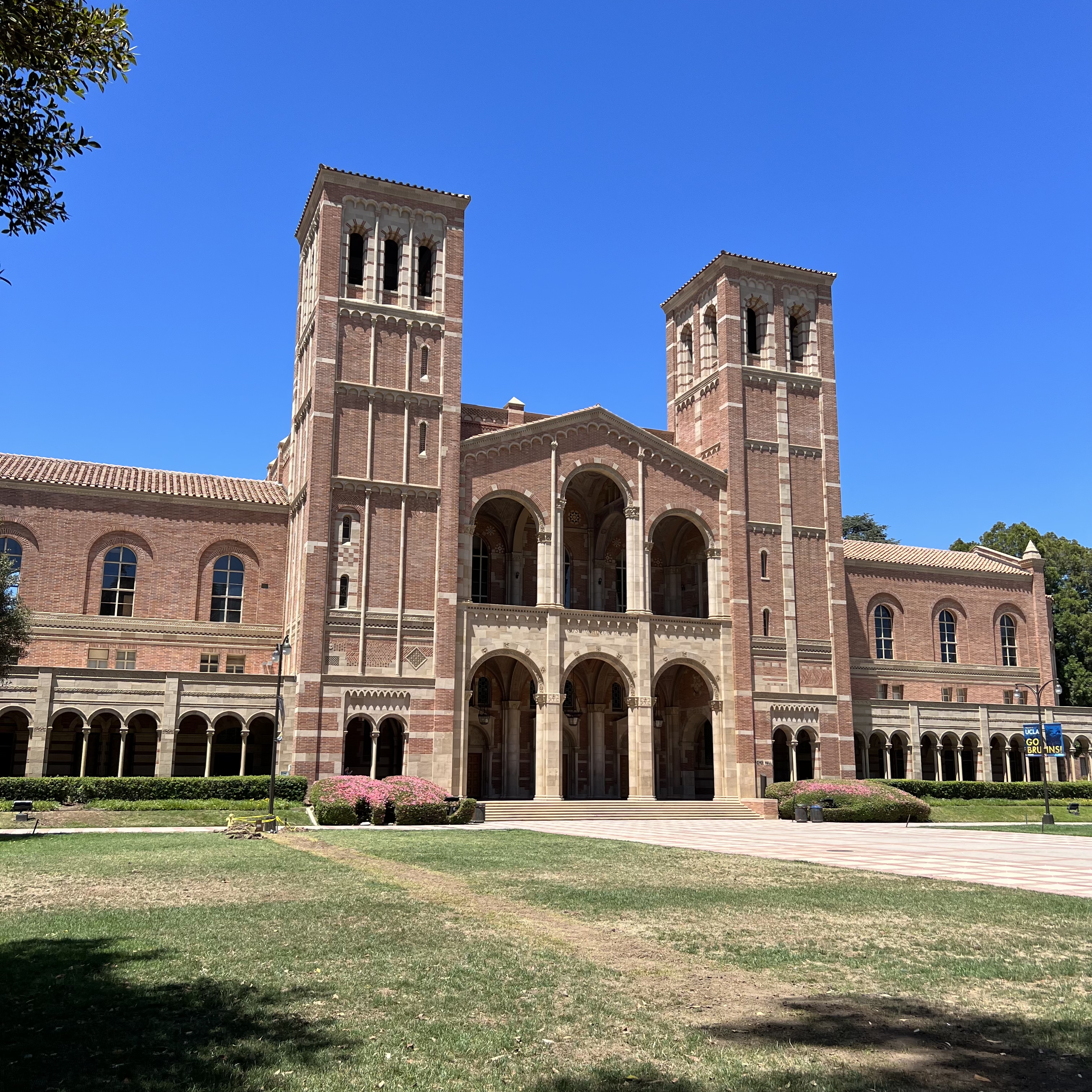 The main building of UCLA