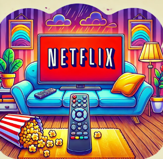 A picture of Netflix screen