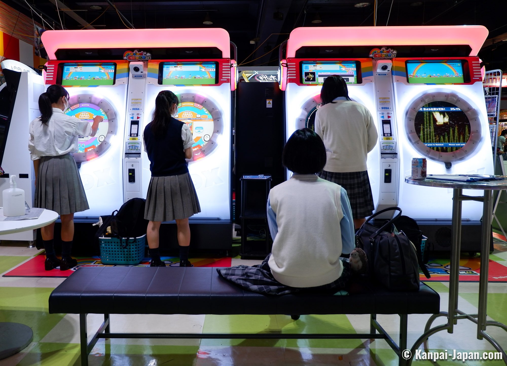 A picture of an arcade