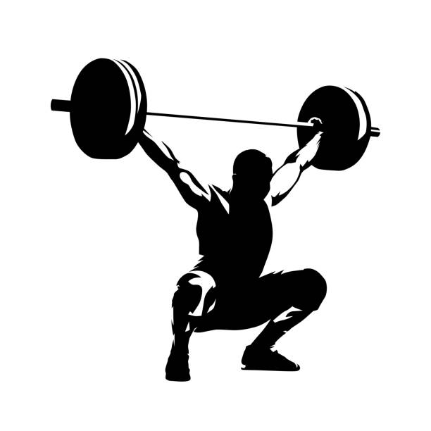 clipart of weightlifting