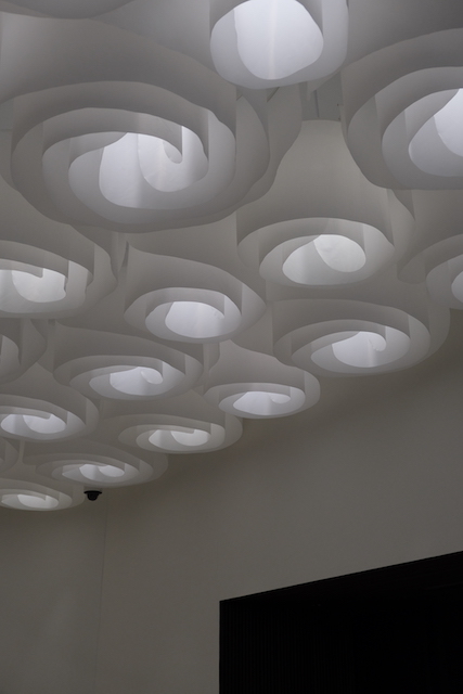 The celling decoration from Helsinki Museum