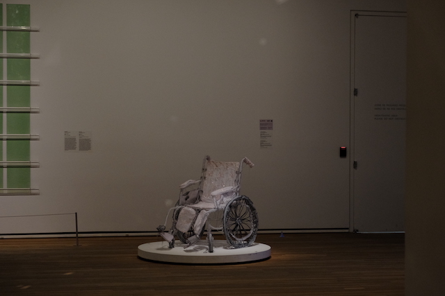 A wheel chair from Montreal Museum